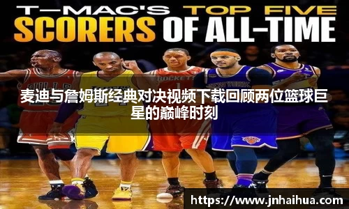 必一麦迪与詹姆斯经典对决视频下载回顾两位篮球巨星的巅峰时刻